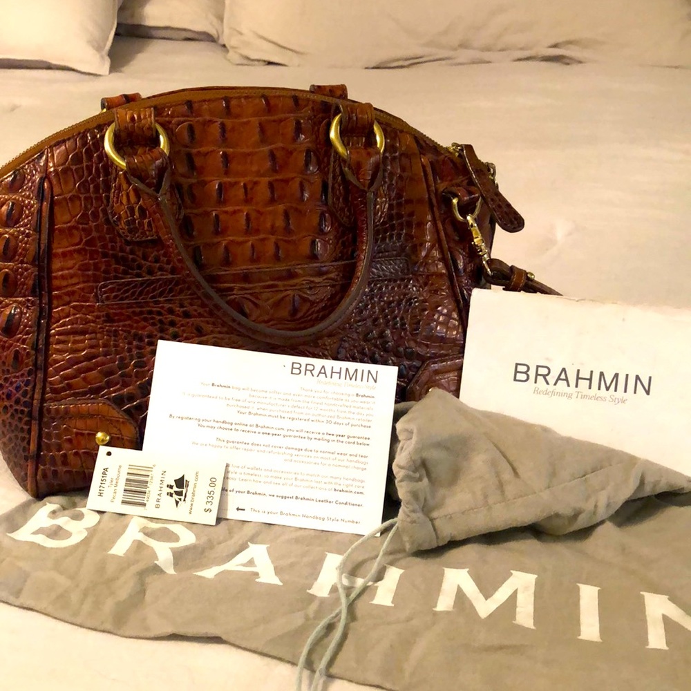 Brahmin Tyler Pecan Melbourne ❤️